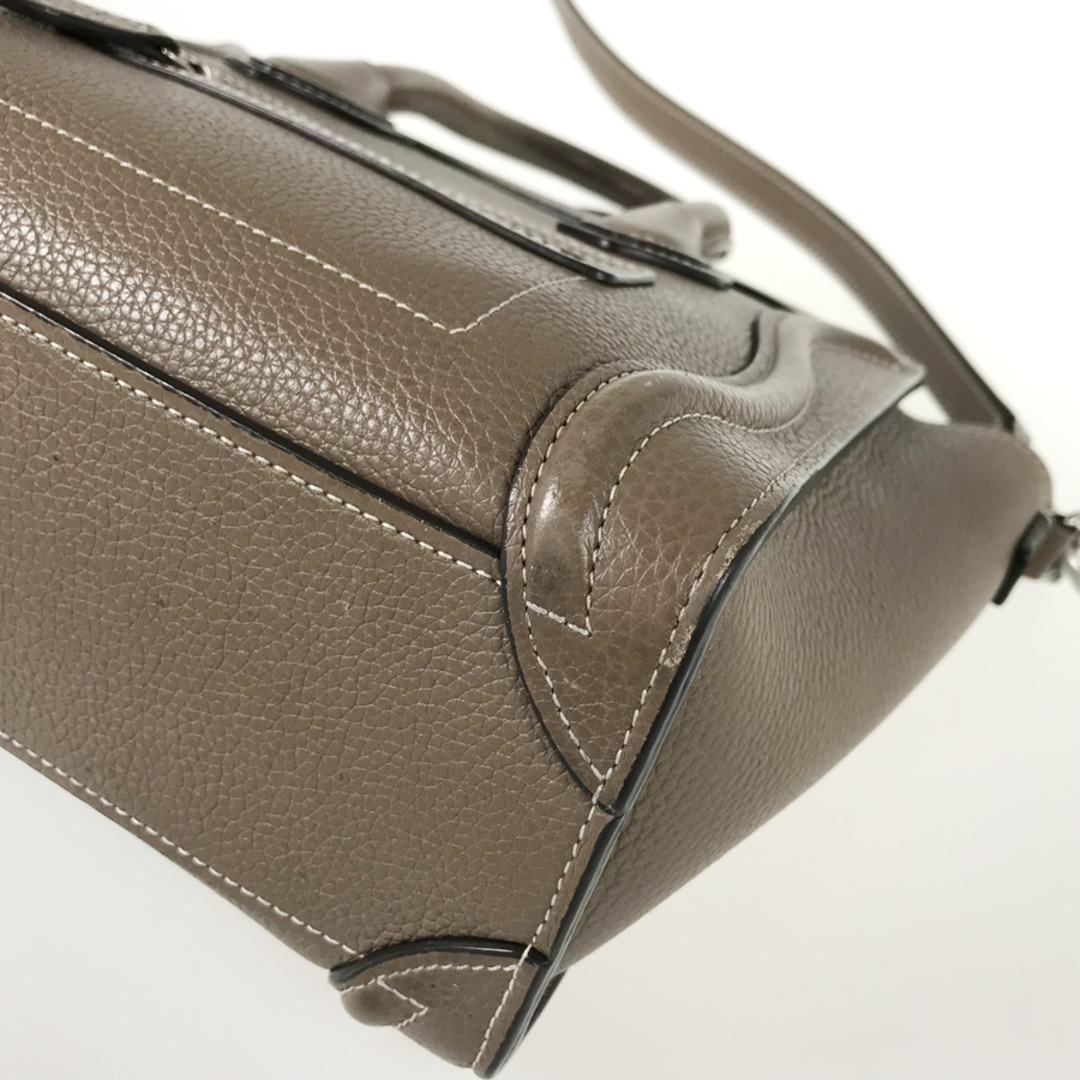 CELINE - セリーヌ ラゲージ ナノショッパー ハンドバッグの通販 CELINE - セリーヌ ラゲージ ナノショッパー ハンドバッグの通販