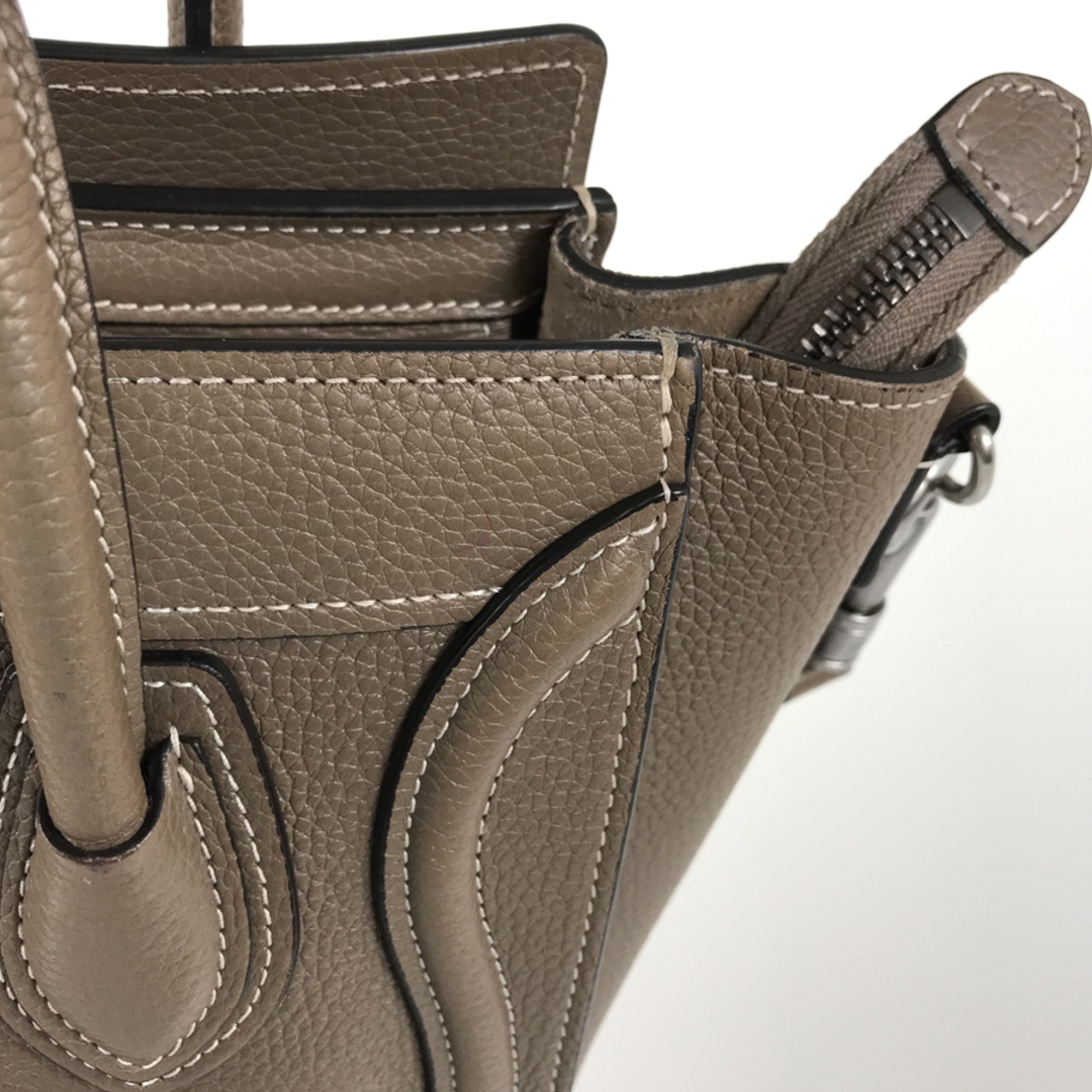 CELINE - セリーヌ ラゲージ ナノショッパー ハンドバッグの通販 CELINE - セリーヌ ラゲージ ナノショッパー ハンドバッグの通販