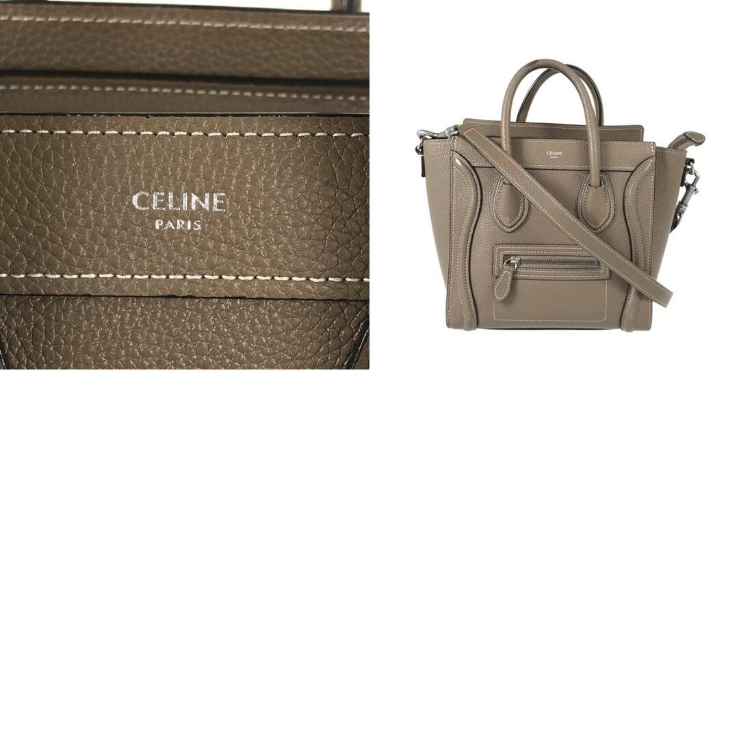 CELINE - セリーヌ ラゲージ ナノショッパー ハンドバッグの通販 CELINE - セリーヌ ラゲージ ナノショッパー ハンドバッグの通販