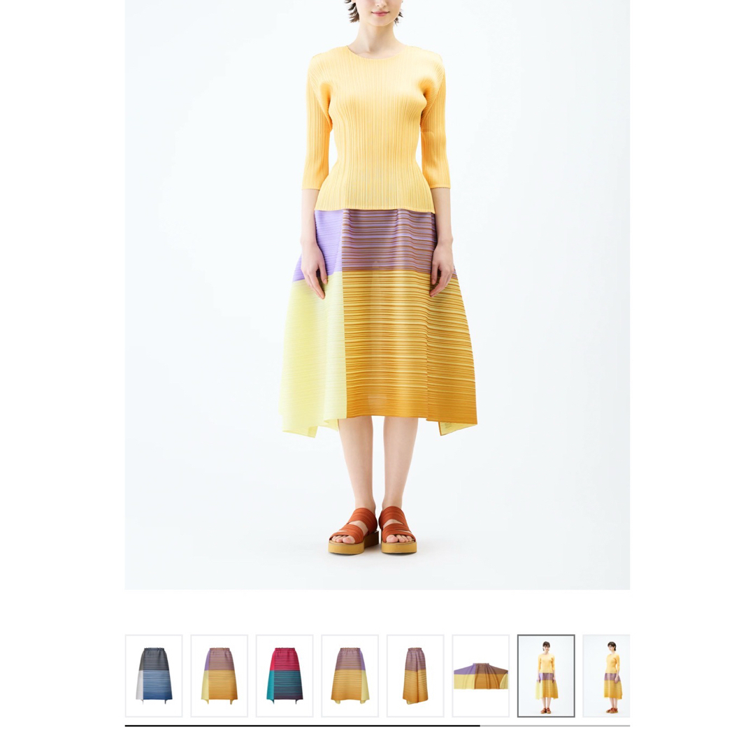 PLEATS PLEASE ISSEY MIYAKE - プリーツプリーズ スカートの通販 PLEATS PLEASE ISSEY MIYAKE - プリーツプリーズ スカートの通販