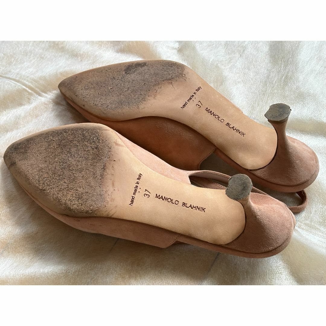 MANOLO BLAHNIK - <美品>MANOLO BLAHNIK スリングバック MANOLO BLAHNIK - <美品>MANOLO BLAHNIK スリングバック