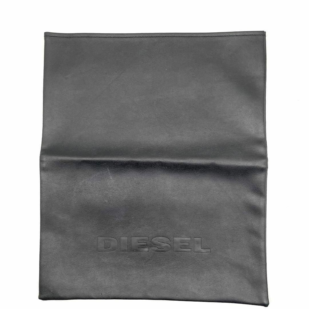 DIESEL - DIESEL ディーゼル クラッチバッグ レザー ブラックの DIESEL - DIESEL ディーゼル クラッチバッグ レザー ブラックの