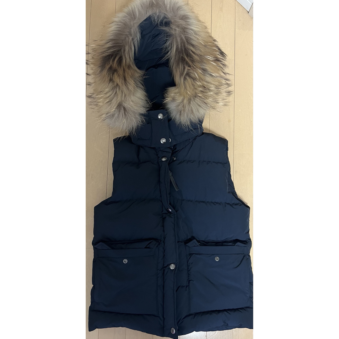 WOOLRICH - ウールリッチダウンベスト ネイビーの通販 by Masa's WOOLRICH - ウールリッチダウンベスト ネイビーの通販 by Masa's