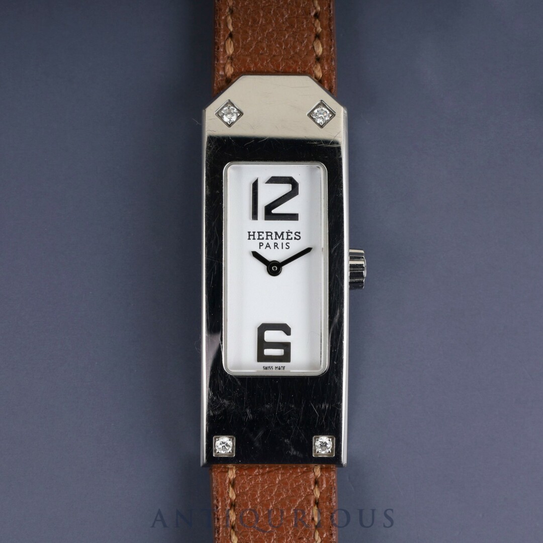 HERMES - エルメス ケリー2 4Pダイヤ KT1.230 クォーツ Cal HERMES - エルメス ケリー2 4Pダイヤ KT1.230 クォーツ Cal