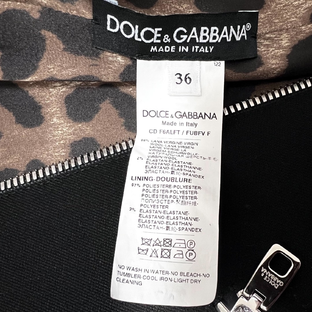 DOLCE&GABBANA - Dolce&Gabbana ワンピース 36 ブラック DOLCE&GABBANA - Dolce&Gabbana ワンピース 36 ブラック