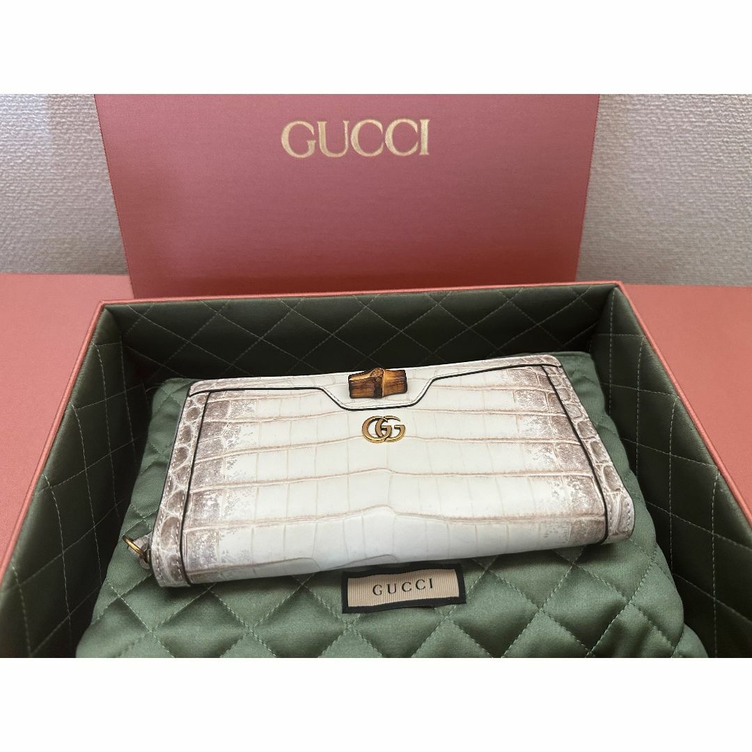 GUCCI - GUCCI リミテッドエディション クロコダイル ヒマラヤ GUCCI - GUCCI リミテッドエディション クロコダイル ヒマラヤ