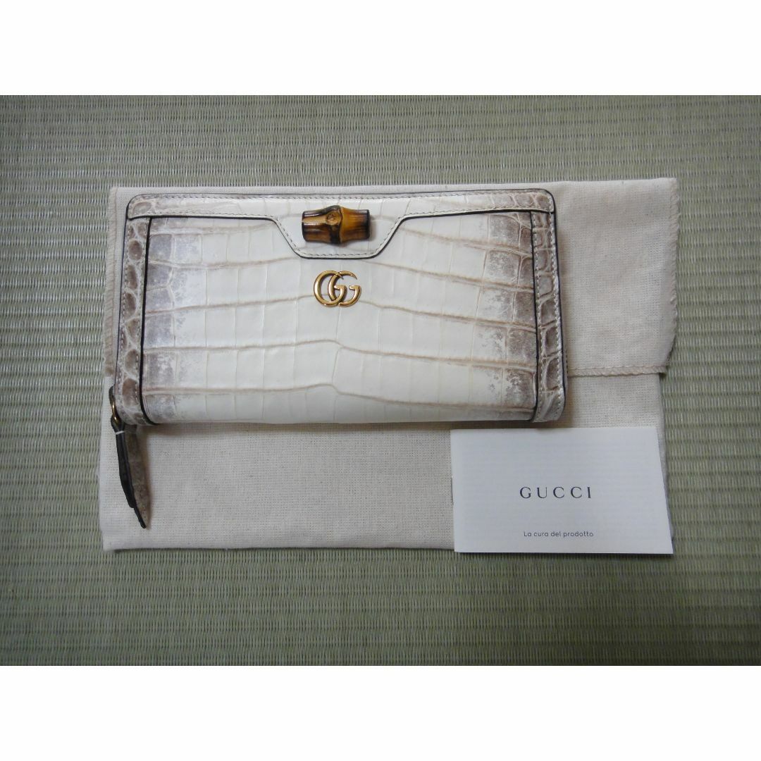 GUCCI - GUCCI リミテッドエディション クロコダイル ヒマラヤ GUCCI - GUCCI リミテッドエディション クロコダイル ヒマラヤ