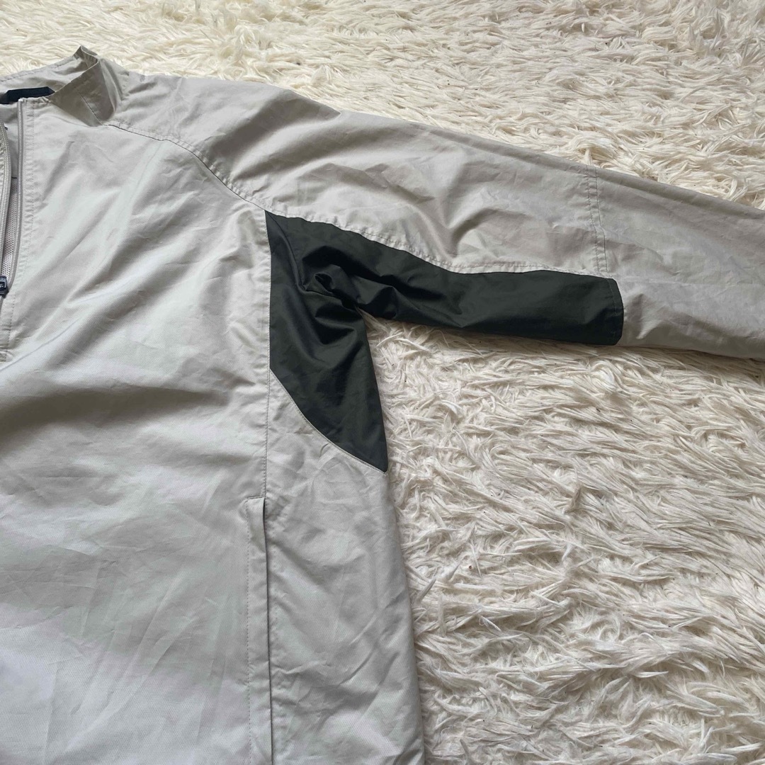 NIKE - NIKE GOLFナイキゴルフ ハーフジップ半袖ナイロン NIKE - NIKE GOLFナイキゴルフ ハーフジップ半袖ナイロン