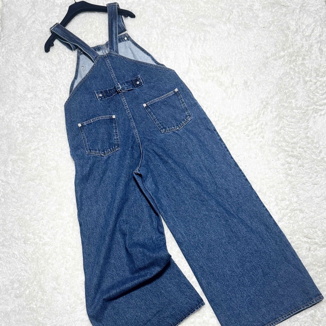 うのにもお得な SLOBE IENA - 24SS SLOBE IENA LE DENIM バギーオーバーオール サロペット・オーバーオール・オールインワン