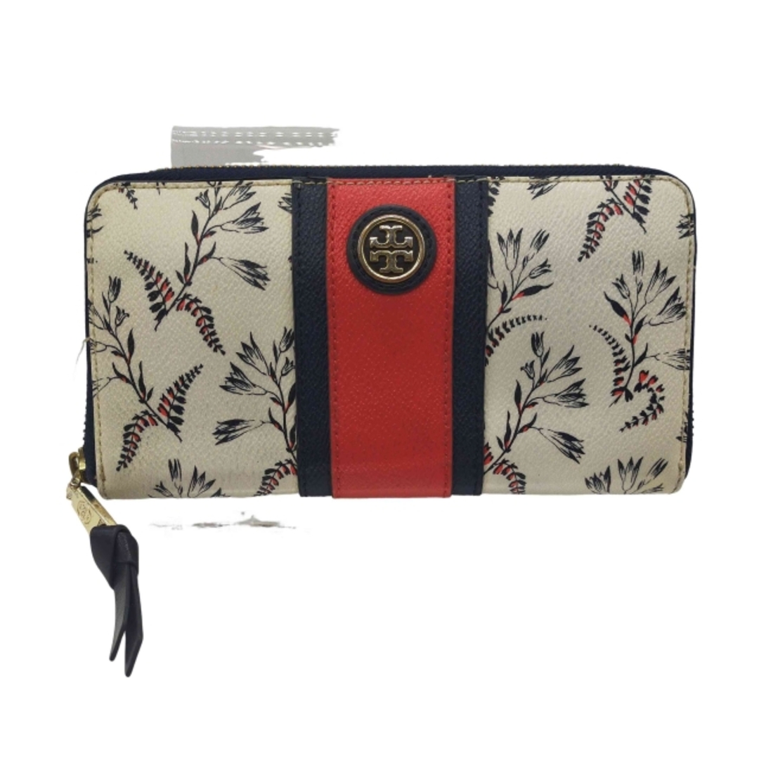 Tory Burch - TORY BURCH(トリーバーチ) 花柄 ラウンドジップ Tory Burch - TORY BURCH(トリーバーチ) 花柄 ラウンドジップ