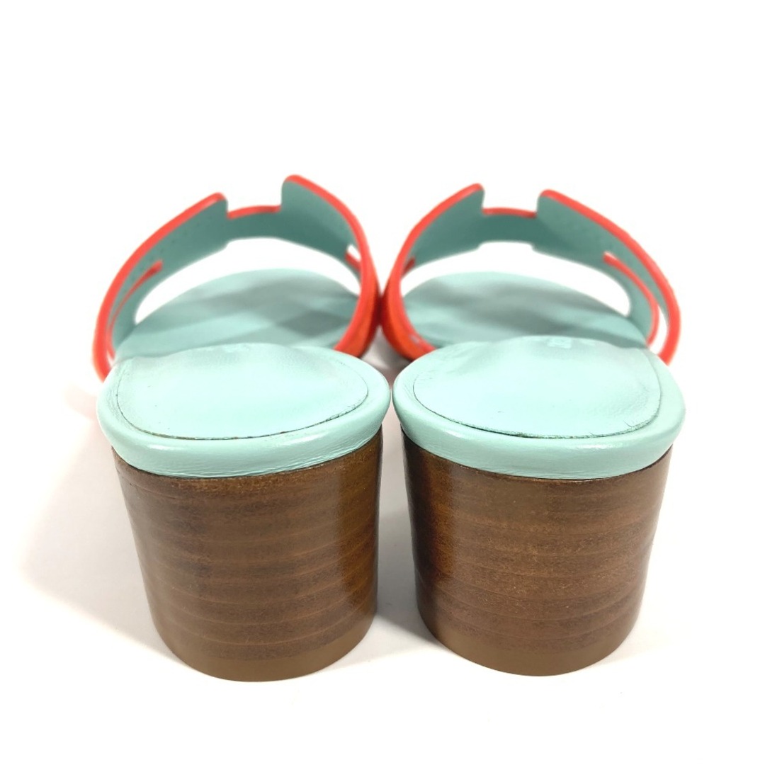 HERMES - エルメス HERMES オアジス Hロゴ ヒール 靴 シューズ HERMES - エルメス HERMES オアジス Hロゴ ヒール 靴 シューズ