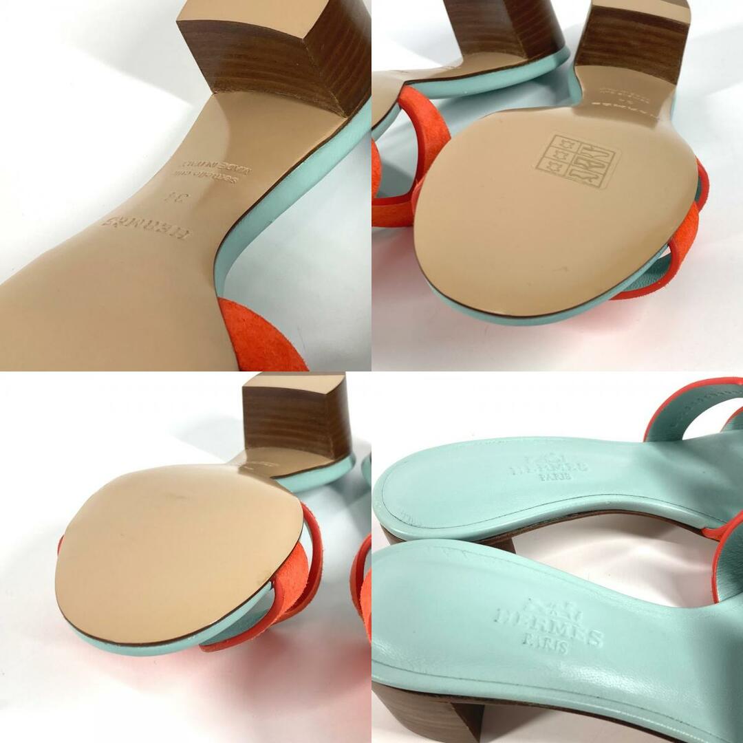 HERMES - エルメス HERMES オアジス Hロゴ ヒール 靴 シューズ HERMES - エルメス HERMES オアジス Hロゴ ヒール 靴 シューズ