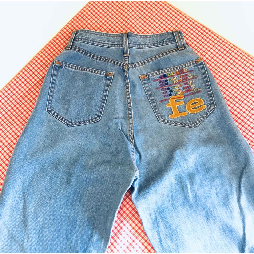 Santafe - santa fe サンタフェ 刺繍デニムパンツ ソフト Santafe - santa fe サンタフェ 刺繍デニムパンツ ソフト