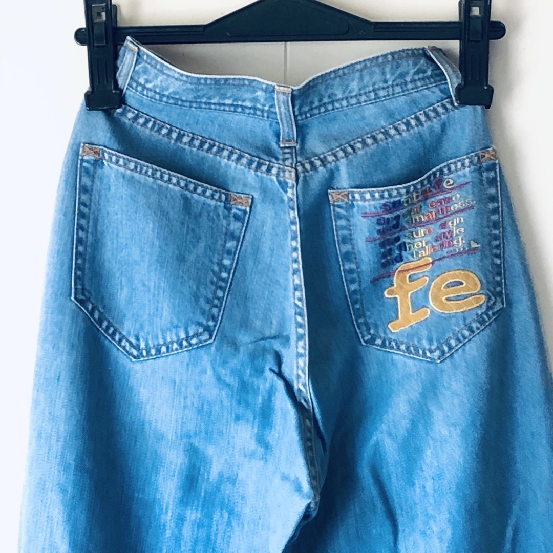 Santafe - santa fe サンタフェ 刺繍デニムパンツ ソフト Santafe - santa fe サンタフェ 刺繍デニムパンツ ソフト