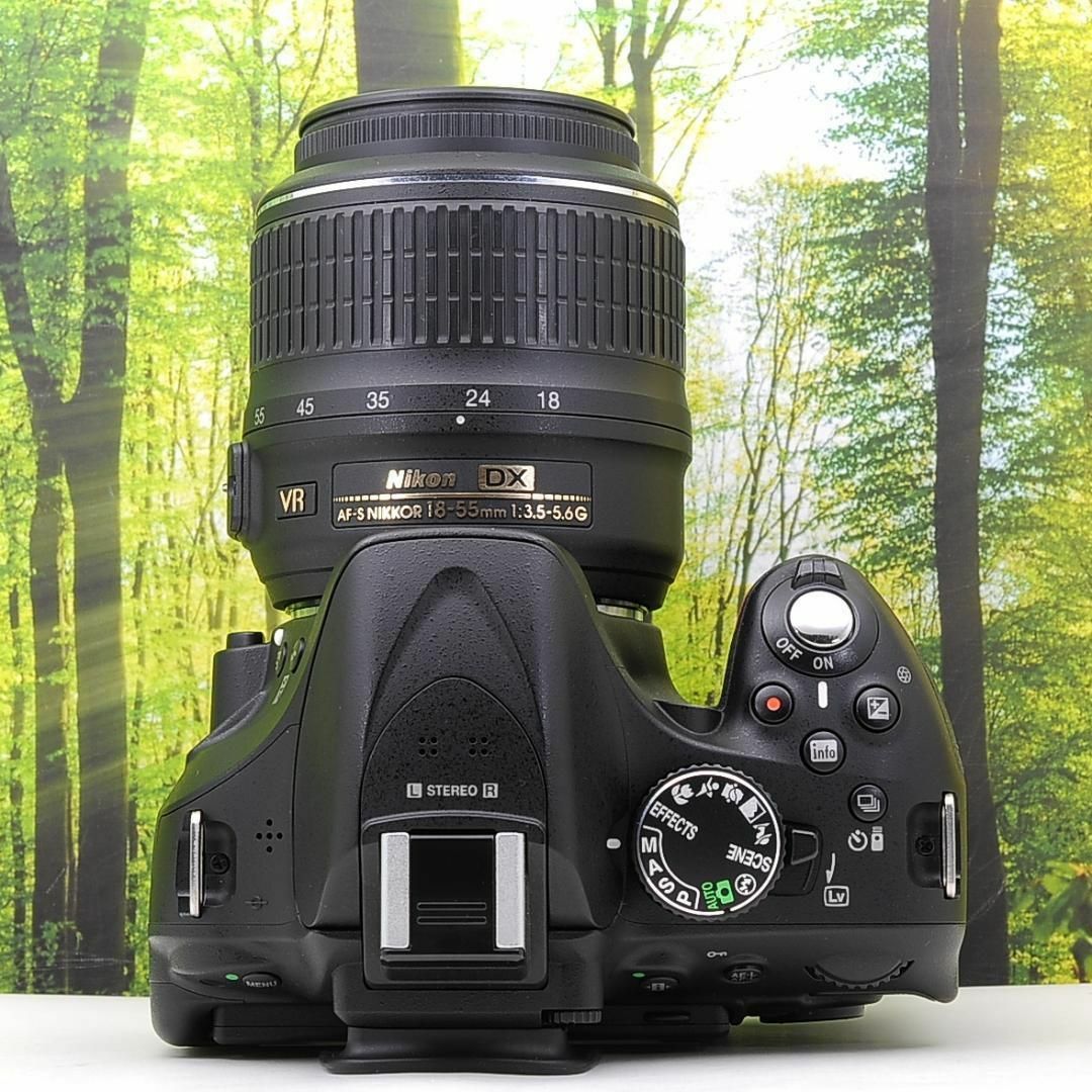 Nikon - スマホ転送OK☆Nikon D5200一眼レフ☆高画質一眼レフの Nikon - スマホ転送OK☆Nikon D5200一眼レフ☆高画質一眼レフの