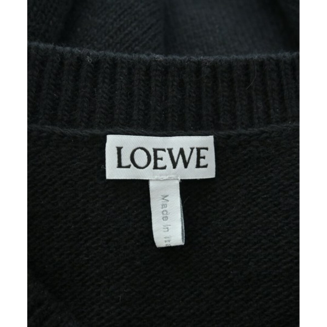 LOEWE - LOEWE ロエベ ニット・セーター M 黒 【古着】【中古 LOEWE - LOEWE ロエベ ニット・セーター M 黒 【古着】【中古