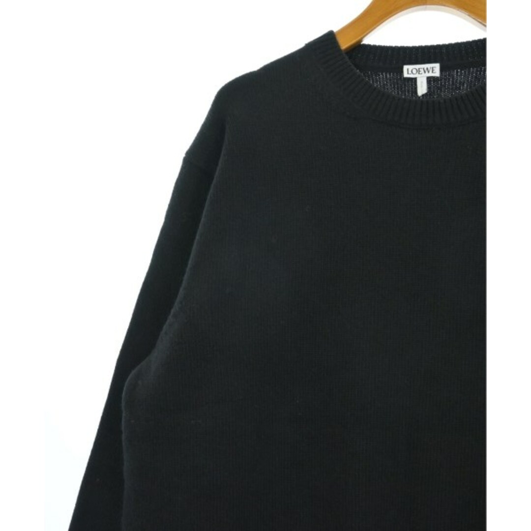 LOEWE - LOEWE ロエベ ニット・セーター M 黒 【古着】【中古 LOEWE - LOEWE ロエベ ニット・セーター M 黒 【古着】【中古