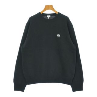 LOEWE - LOEWE ロエベ ニット・セーター M 黒 【古着】【中古 LOEWE - LOEWE ロエベ ニット・セーター M 黒 【古着】【中古