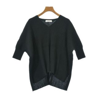 ebure - ebure エブール ニット・セーター F 黒 【古着】【中古 ebure - ebure エブール ニット・セーター F 黒 【古着】【中古