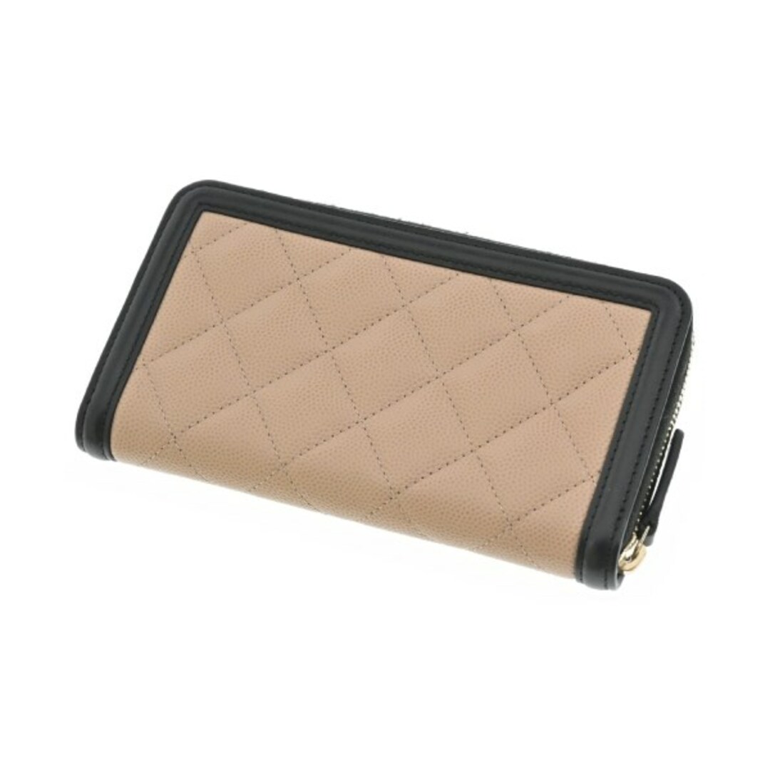 CHANEL - CHANEL シャネル 財布・コインケース - ベージュx黒 CHANEL - CHANEL シャネル 財布・コインケース - ベージュx黒