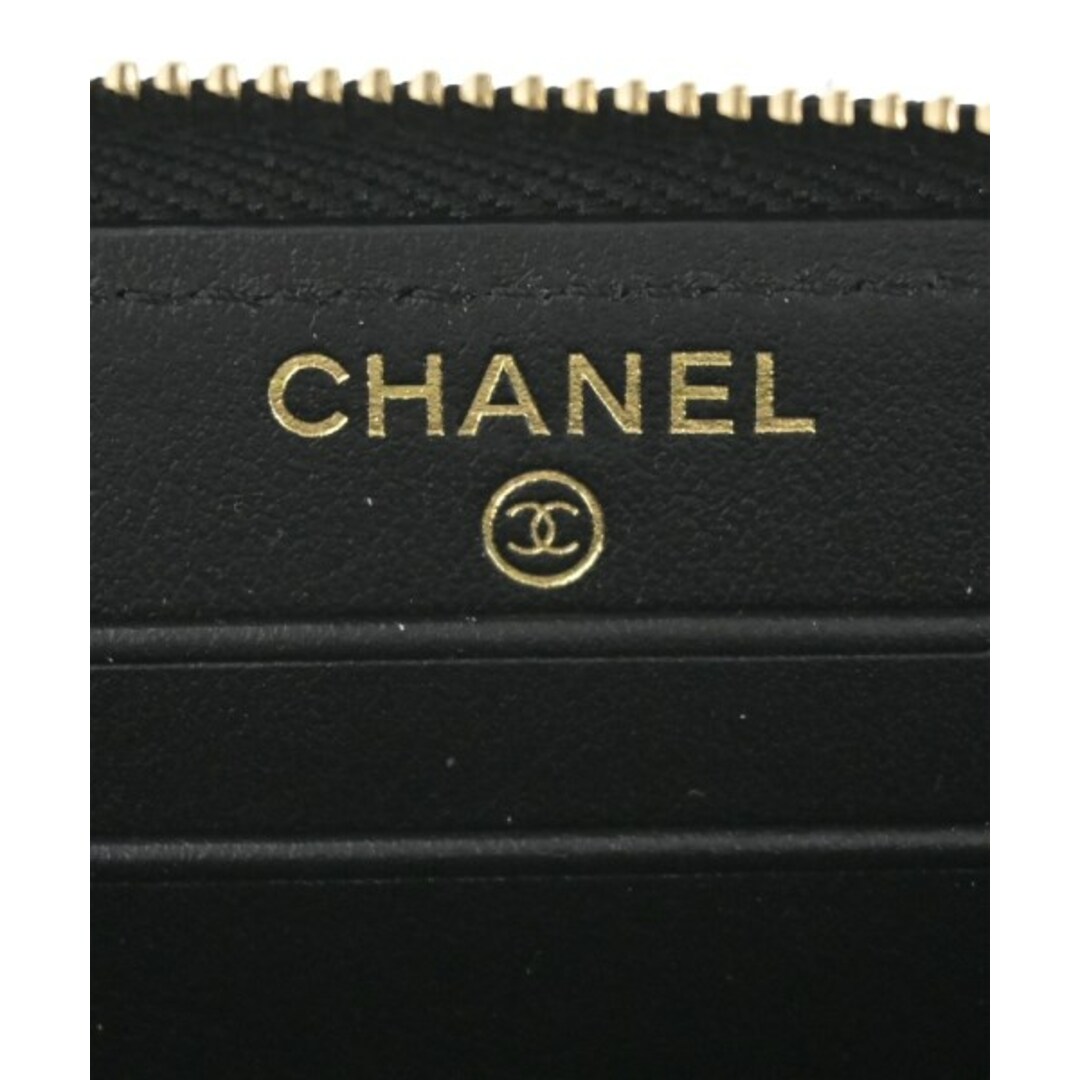 CHANEL - CHANEL シャネル 財布・コインケース - ベージュx黒 CHANEL - CHANEL シャネル 財布・コインケース - ベージュx黒