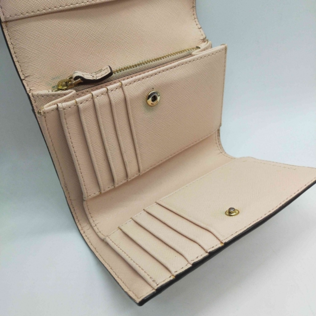 Tory Burch - TORY BURCH(トリーバーチ) ロゴ レザー 三つ折り Tory Burch - TORY BURCH(トリーバーチ) ロゴ レザー 三つ折り