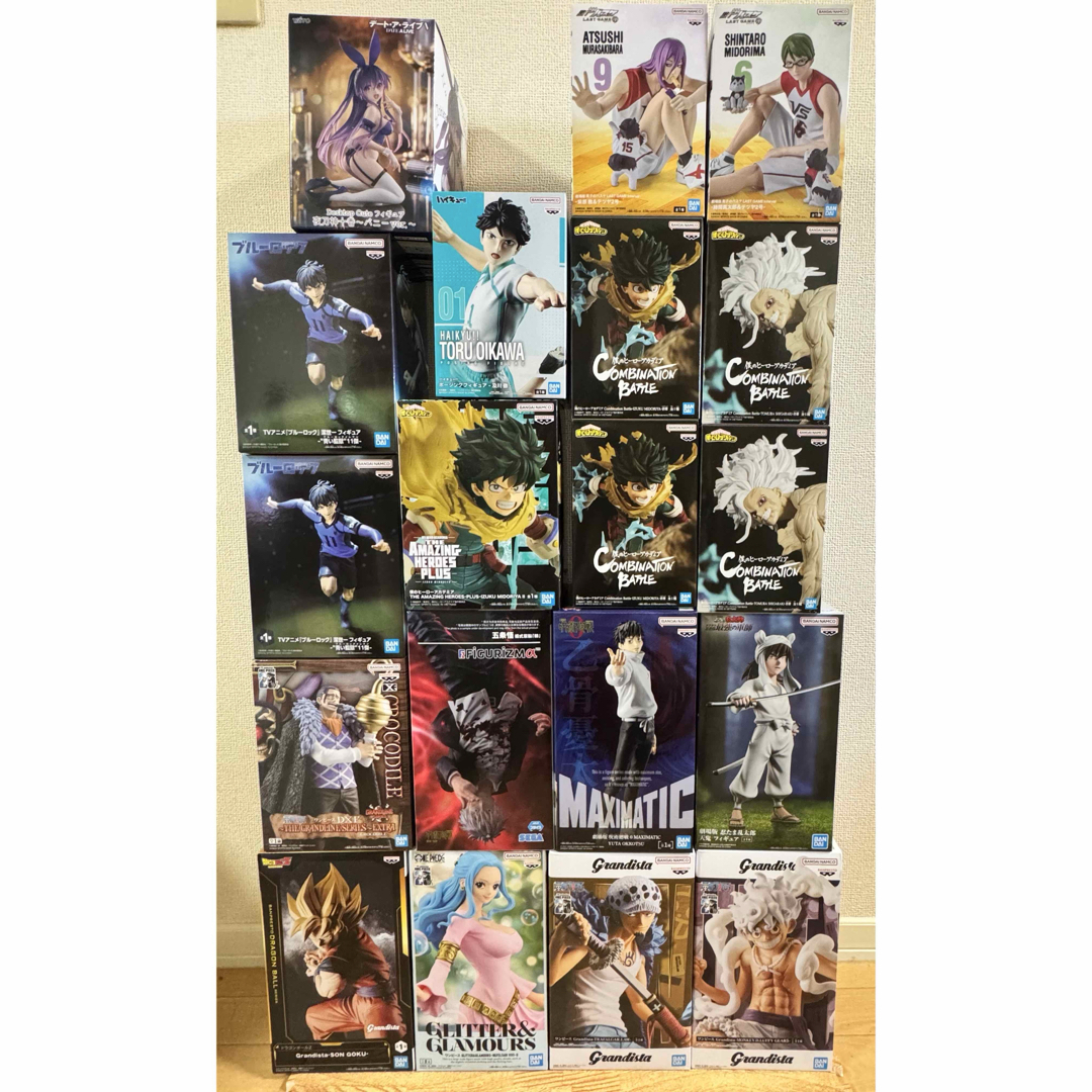 BANPRESTO - 新品未開封 各種プライズフィギュア19個まとめ売り BANPRESTO - 新品未開封 各種プライズフィギュア19個まとめ売り