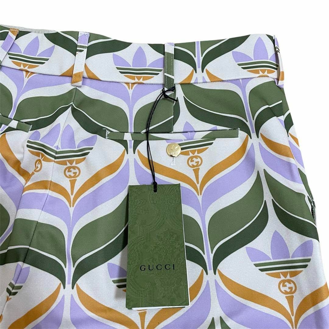 GUCCI - Gucci x adidas コラボ ショートパンツ Lサイズの通販 GUCCI - Gucci x adidas コラボ ショートパンツ Lサイズの通販