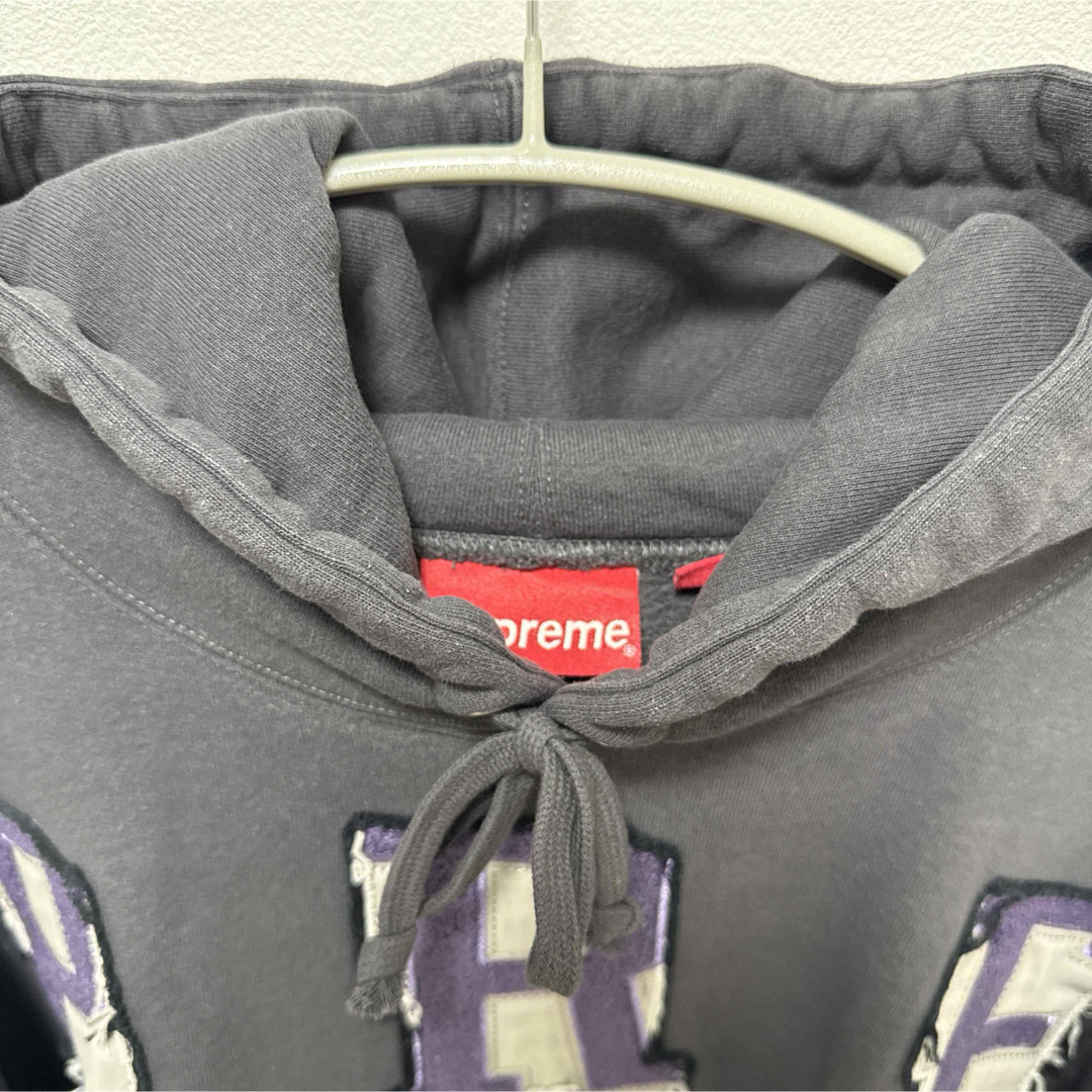 Supreme - Supreme 23FW グレー パンサーフーディ パーカーの Supreme - Supreme 23FW グレー パンサーフーディ パーカーの