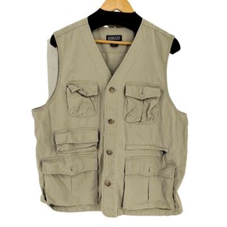 LANDS'END - 【LANDS'END】90s USA製 Vネックコットンニット LANDS'END - 【LANDS'END】90s USA製 Vネックコットンニット