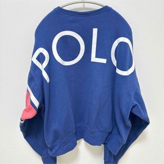 POLO RALPH LAUREN - 90s ラルフローレン 刺繍ロゴ スウェット POLO RALPH LAUREN - 90s ラルフローレン 刺繍ロゴ スウェット