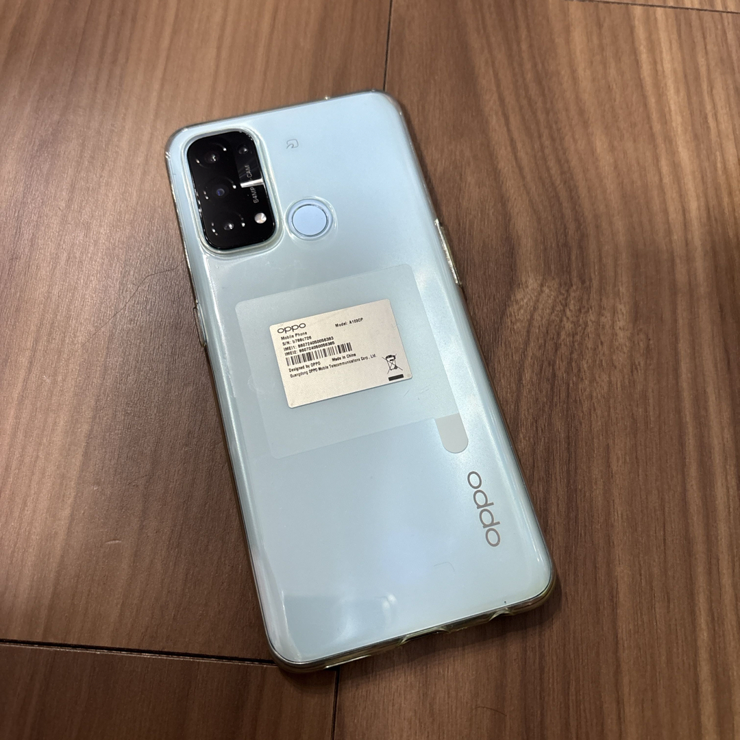 OPPO - OPPO Reno5 A eSIM A103OP アイスブルーの通販 by OPPO - OPPO Reno5 A eSIM A103OP アイスブルーの通販 by