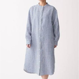 MUJI (無印良品)(リネン ・ ロングワンピース/マキシワンピース MUJI (無印良品)(リネン ・ ロングワンピース/マキシワンピース