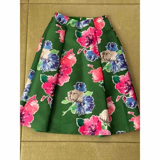 kate spade NEW YORK - kate spade 花柄フレアスカート サイズ0 kate spade NEW YORK - kate spade 花柄フレアスカート サイズ0