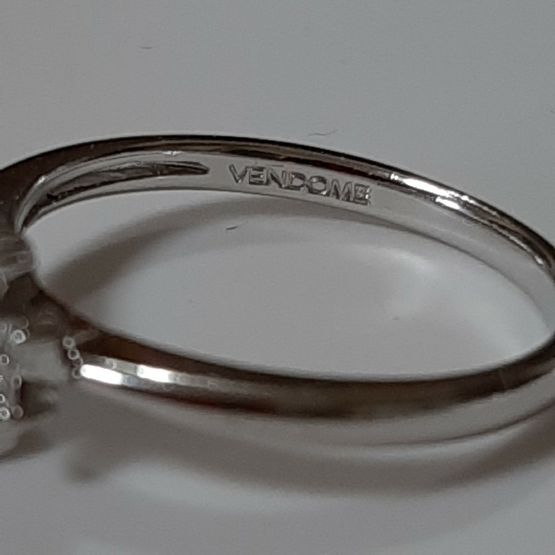 Vendome Aoyama - ヴァンドーム K18WG リング クローバー Vendome Aoyama - ヴァンドーム K18WG リング クローバー