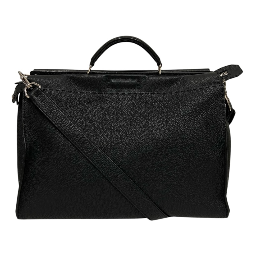 FENDI - 　フェンディ FENDI セレリア ピーカブー バグズ 7VA388 ブラック  カーフ レディース ショルダーバッグ