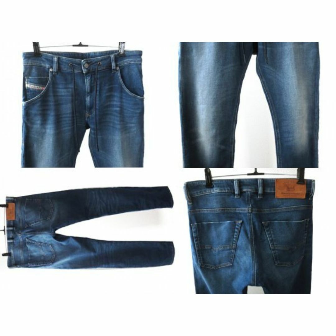 DIESEL - DIESEL KROOLEY-Y-T 068AZ ジョグ スウェットデニムの DIESEL - DIESEL KROOLEY-Y-T 068AZ ジョグ スウェットデニムの