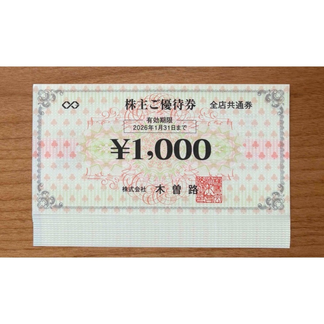 木曽路 株主優待券 16000円分 税込 17600円分の通販 by KAMAUC's 木曽路 株主優待券 16000円分 税込 17600円分の通販 by KAMAUC's