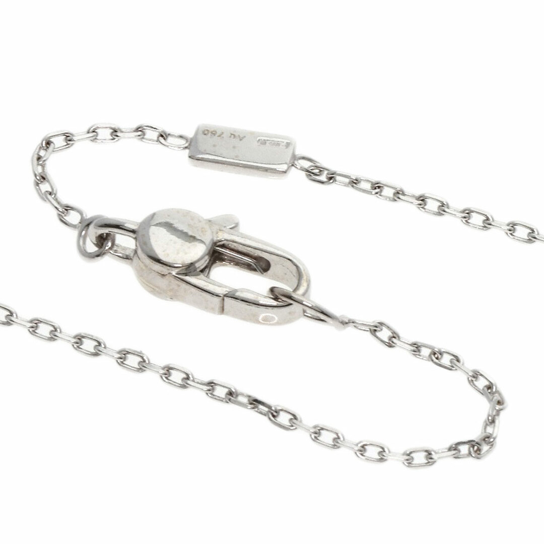 GUCCI - GUCCI セパレートクロス ダイヤモンド ネックレス K18WG GUCCI - GUCCI セパレートクロス ダイヤモンド ネックレス K18WG