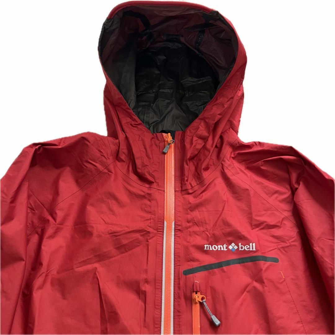 mont bell - モンベル レインウェア L ゴアテックス 赤 軽量 mont bell - モンベル レインウェア L ゴアテックス 赤 軽量
