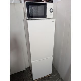 SHARP - 冷蔵庫 電子レンジ シャープホワイトセット マッド SHARP - 冷蔵庫 電子レンジ シャープホワイトセット マッド