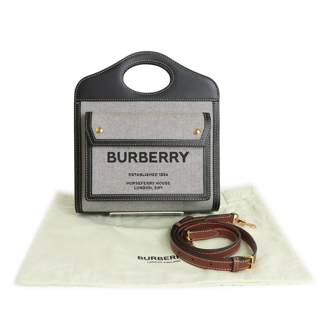 BURBERRY - バーバリー ミニ ポケットバッグ ショルダー BURBERRY - バーバリー ミニ ポケットバッグ ショルダー