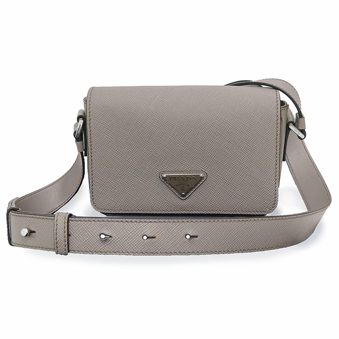 PRADA - プラダ 三角ロゴ トライアングル ショルダーバッグ 斜め PRADA - プラダ 三角ロゴ トライアングル ショルダーバッグ 斜め