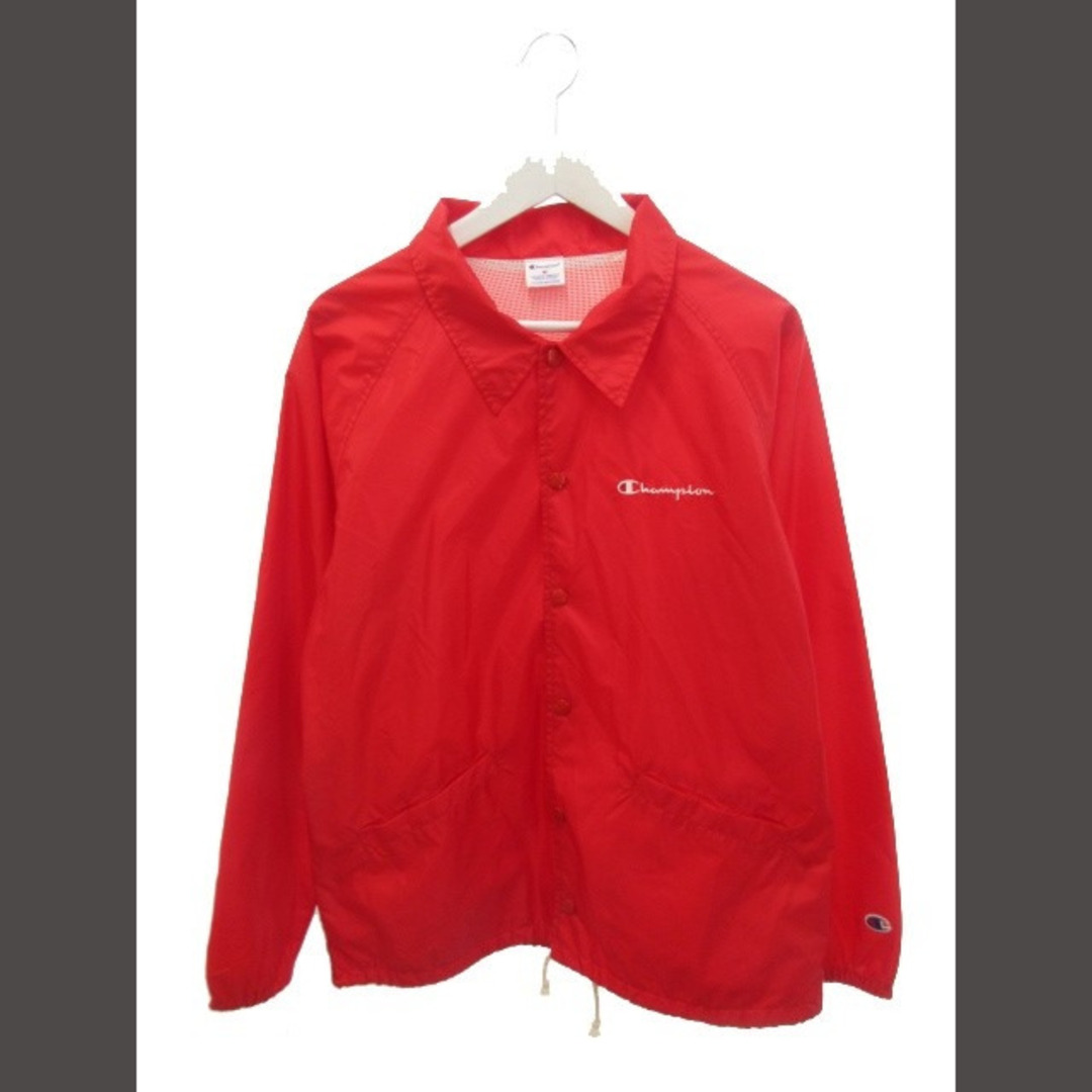 Champion - チャンピオン コーチジャケット C8-M604 M 赤 レッド Champion - チャンピオン コーチジャケット C8-M604 M 赤 レッド