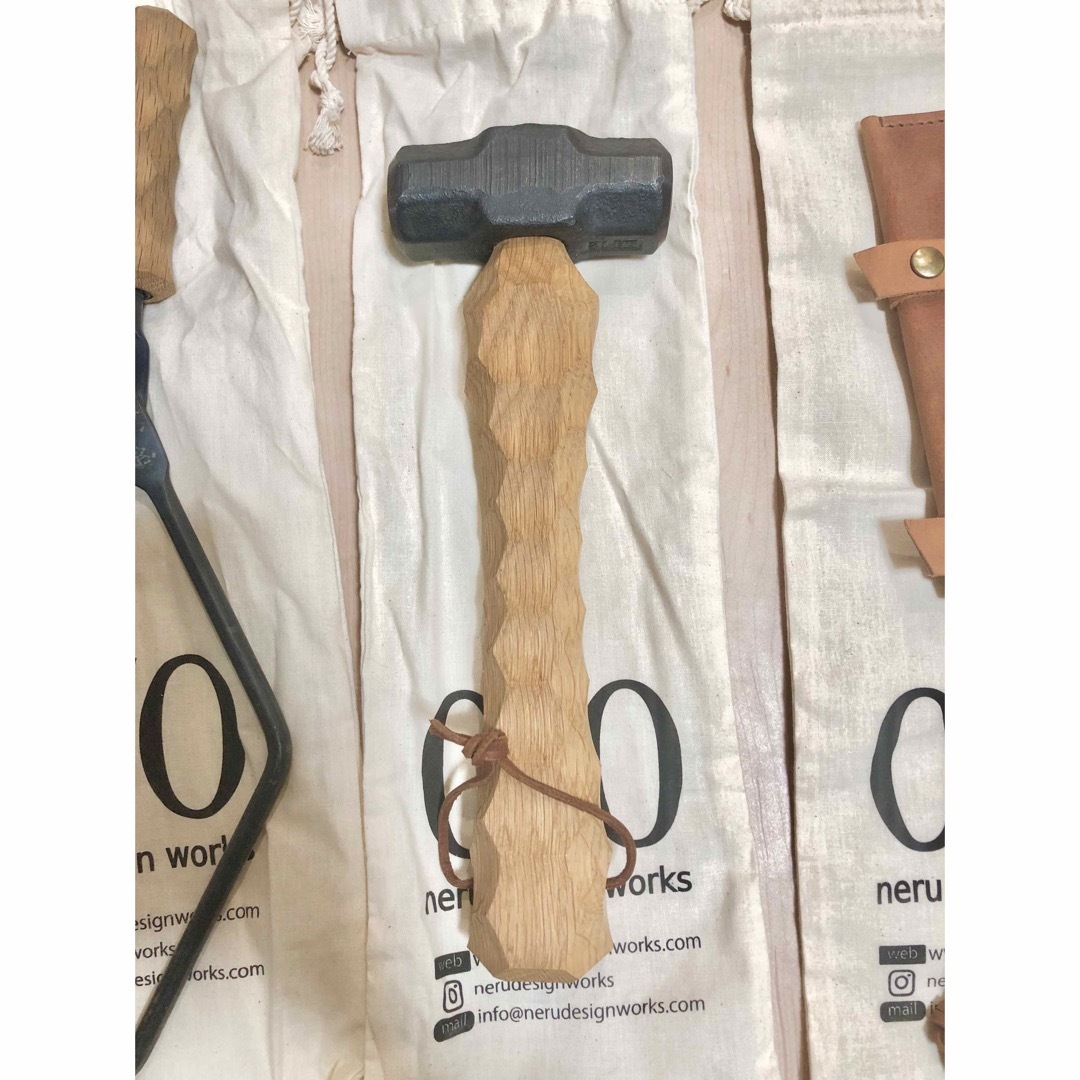 新品未使用】ネルデザインワークス ソマビト 斧 鉈 薪バサミ 新品未使用】ネルデザインワークス ソマビト 斧 鉈 薪バサミ