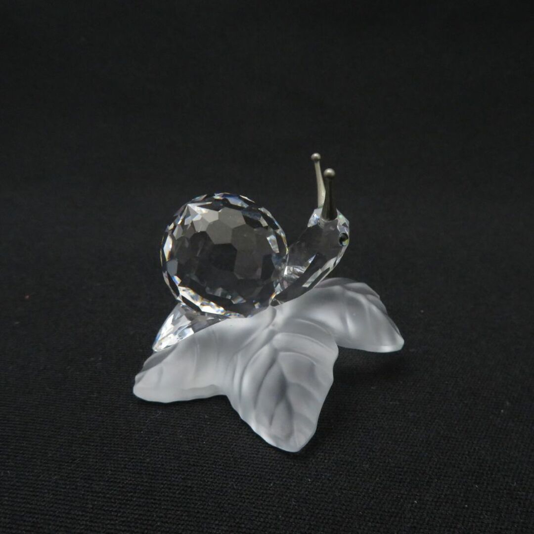 SWAROVSKI - 美品 SWAROVSKI スワロフスキー ブドウの葉の上の SWAROVSKI - 美品 SWAROVSKI スワロフスキー ブドウの葉の上の
