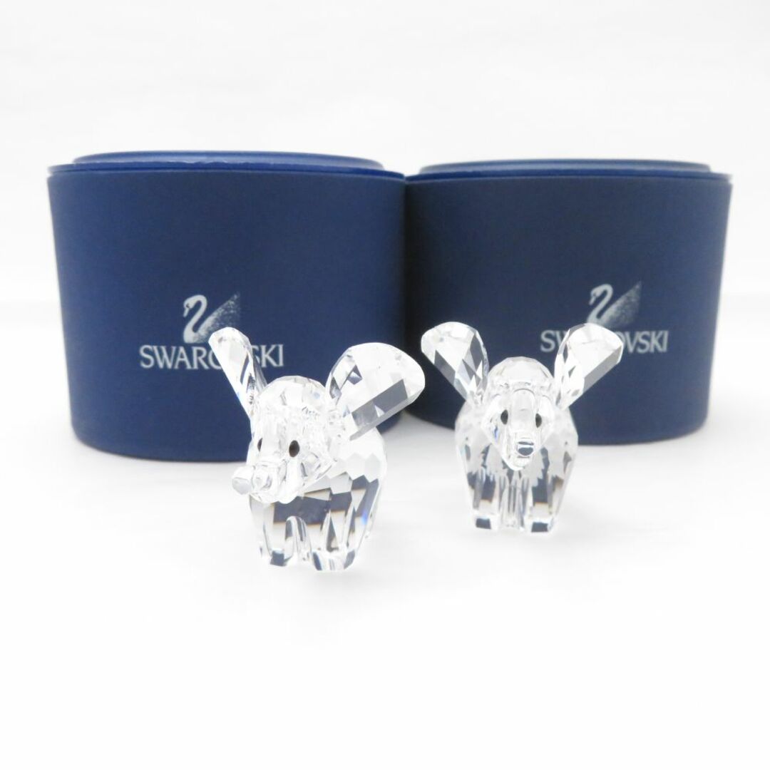 SWAROVSKI - 美品 SWAROVSKI スワロフスキー ゾウ Mini SWAROVSKI - 美品 SWAROVSKI スワロフスキー ゾウ Mini