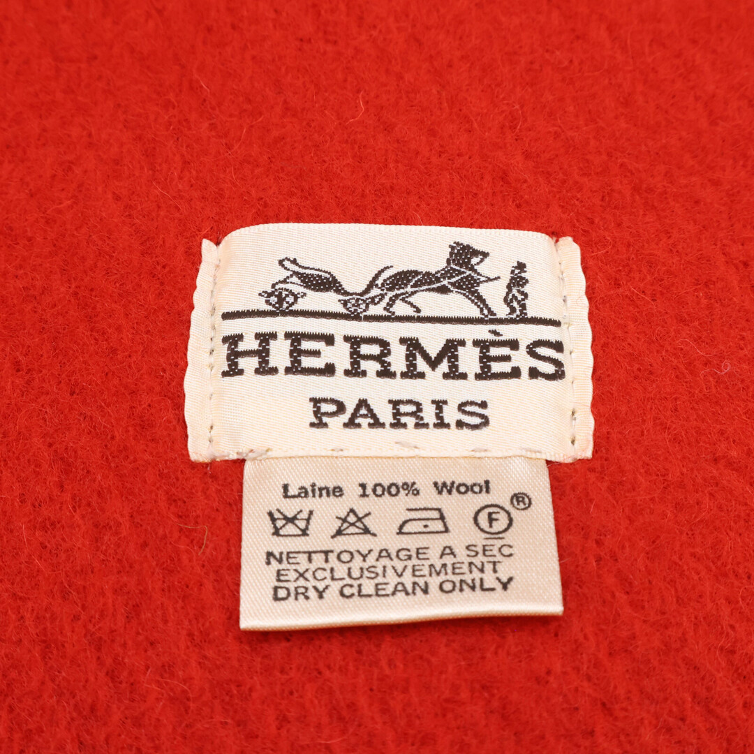 HERMES - エルメス 【美品】チェック ウール ブランケット/大判 HERMES - エルメス 【美品】チェック ウール ブランケット/大判