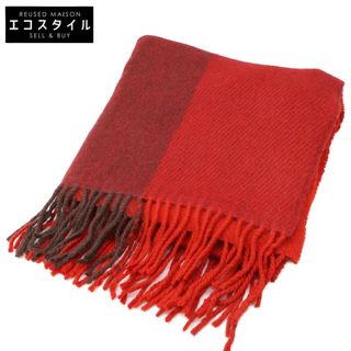 HERMES - エルメス 【美品】チェック ウール ブランケット/大判 HERMES - エルメス 【美品】チェック ウール ブランケット/大判