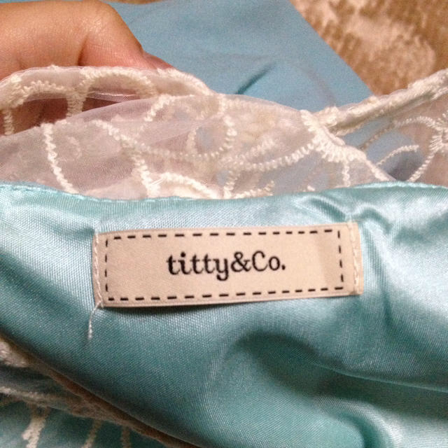 titty&co(ティティアンドコー)の＊ワンピース レディースのワンピース(ミニワンピース)の商品写真